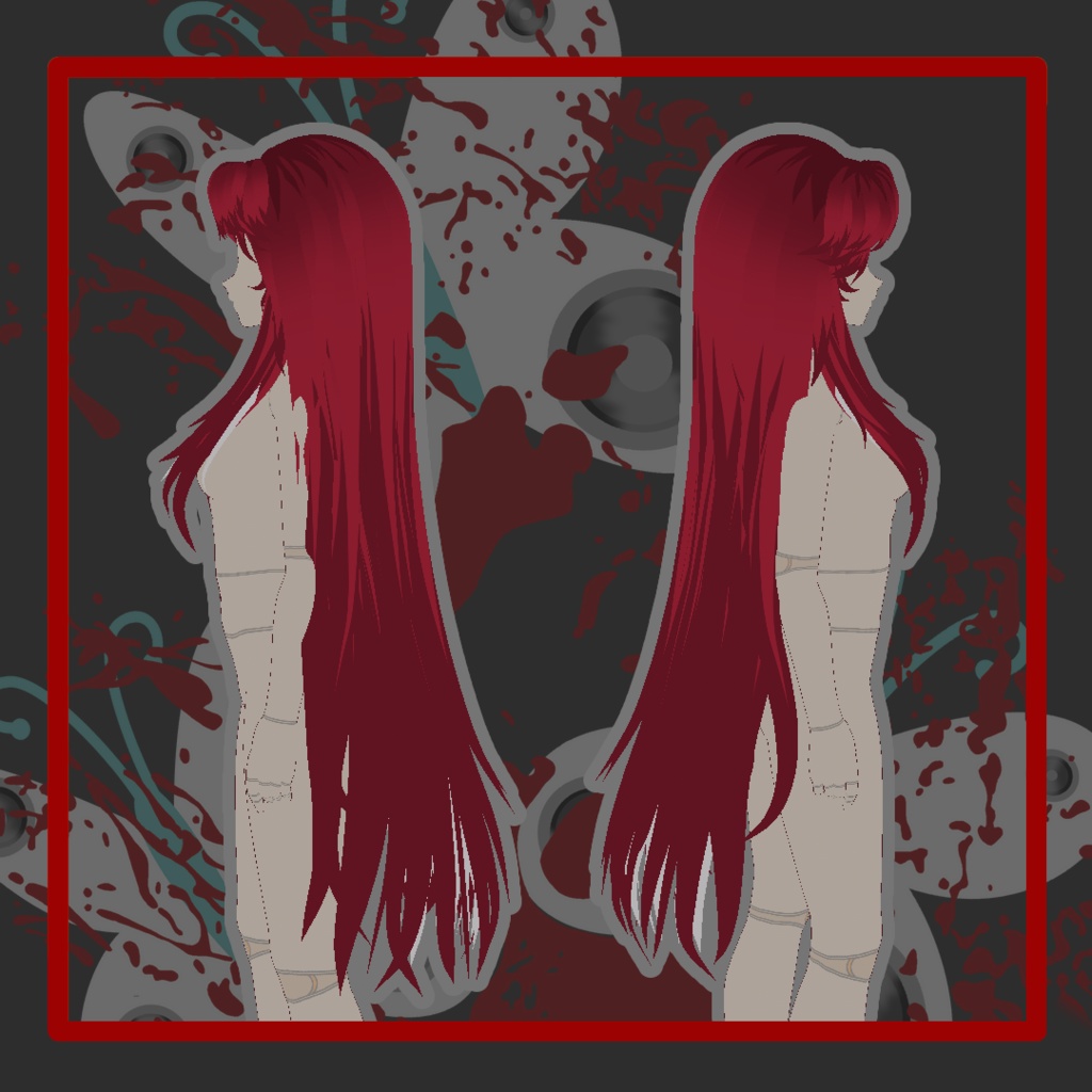 FlutterSHOUT (hair vroid)