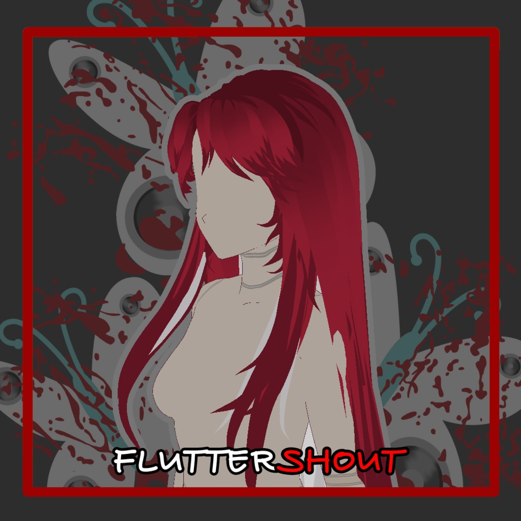 FlutterSHOUT (hair vroid)