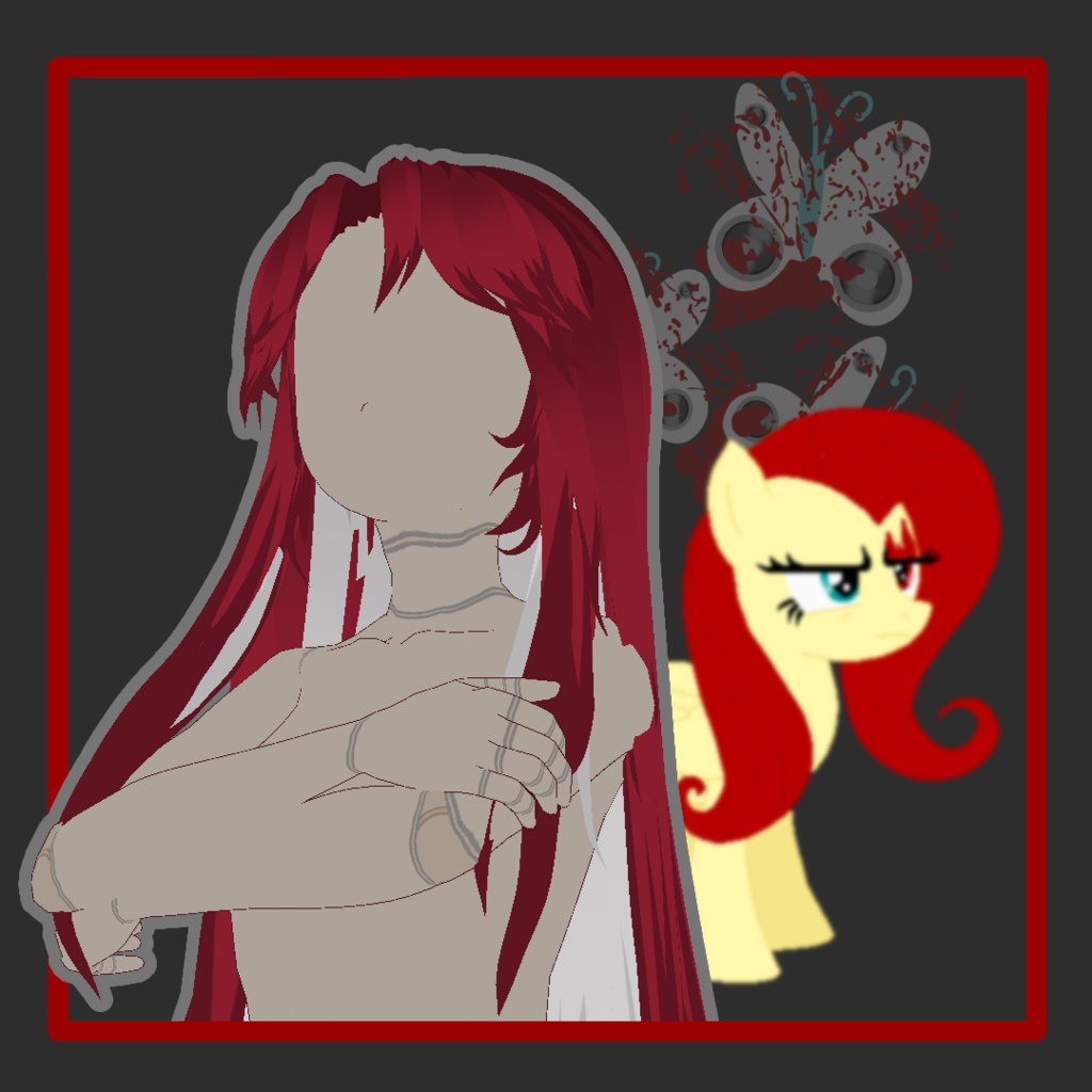 FlutterSHOUT (hair vroid)