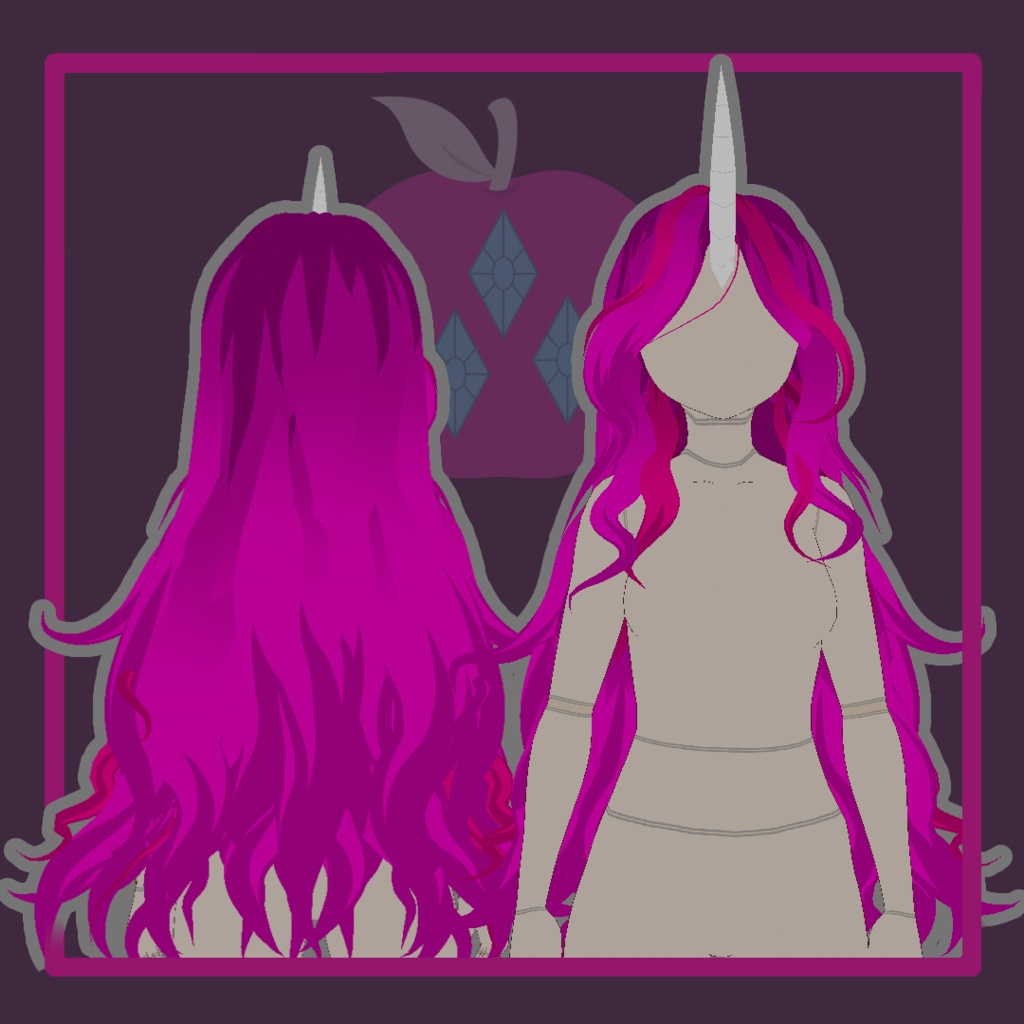 RariFRUIT (hair vroid)