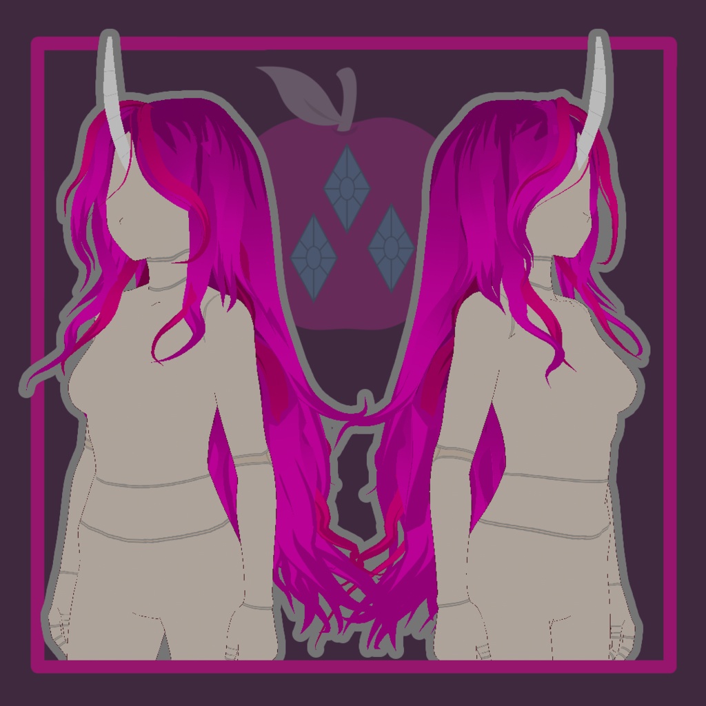 RariFRUIT (hair vroid)