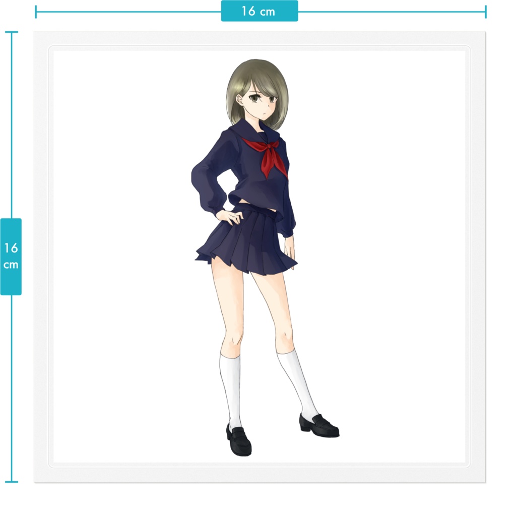 天野命ステッカー