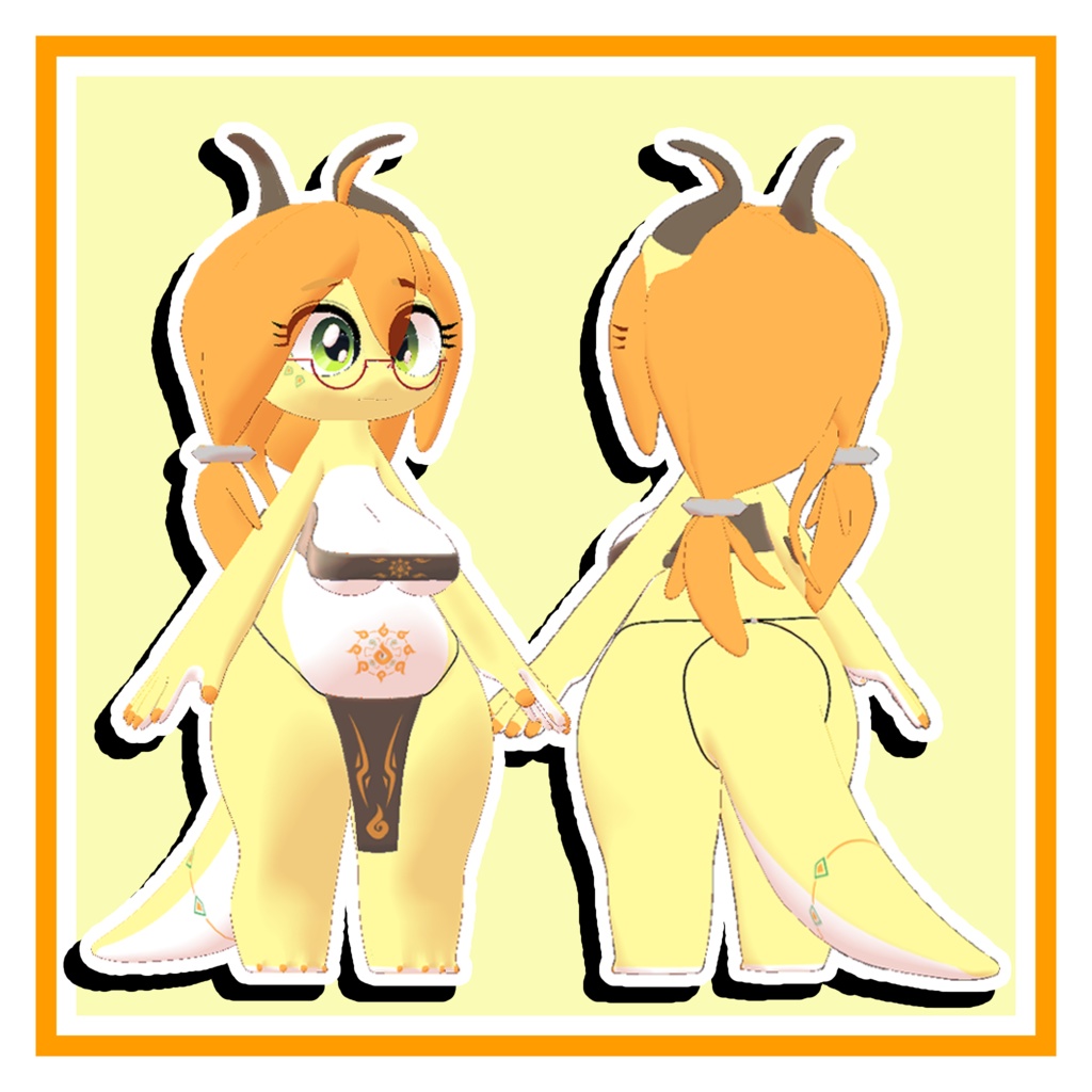 VRChat向けオリジナルアバター【游媽 ‐Yuma‐】