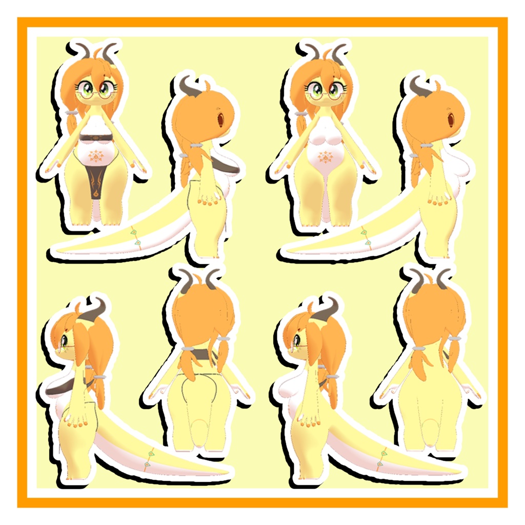 VRChat向けオリジナルアバター【游媽 ‐Yuma‐】