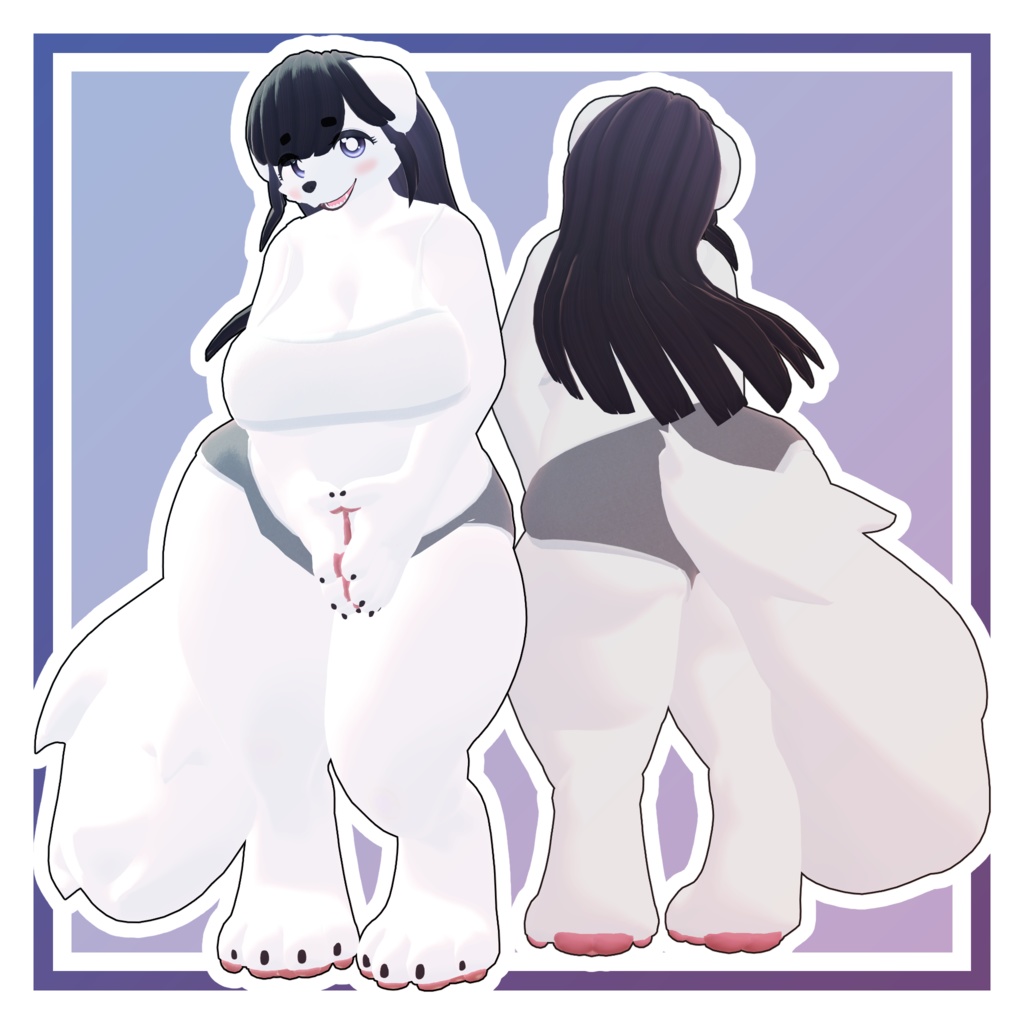 VRChat向けオリジナルアバター【真尋 -Mahiro-】