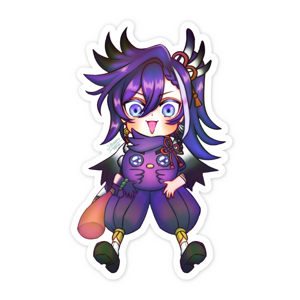 【非公式】Banzoin Hakka sticker01【HOLOSTARS EN TEMPUS】