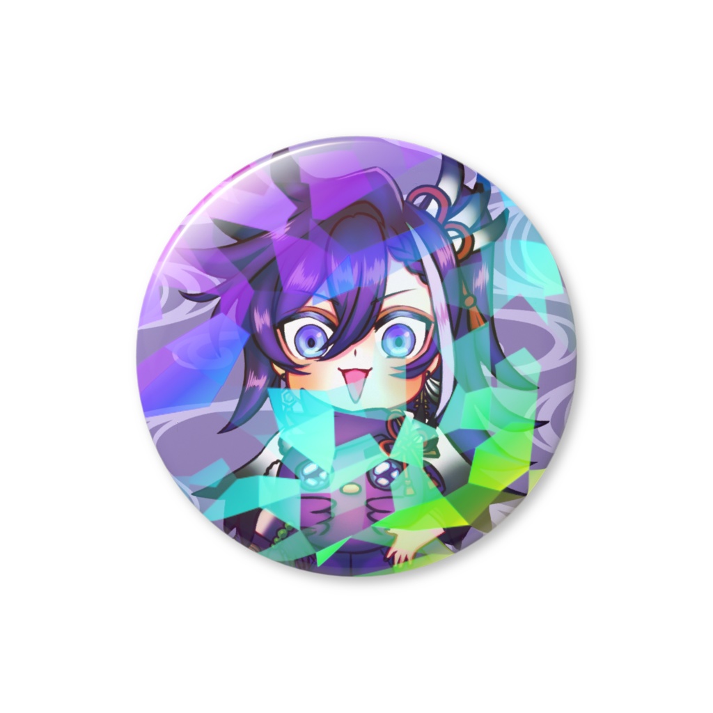 【非公式】Banzoin Hakka can badge01【HOLOSTARS EN TEMPUS】