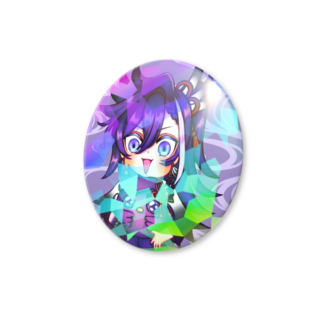 【非公式】Banzoin Hakka can badge01【HOLOSTARS EN TEMPUS】