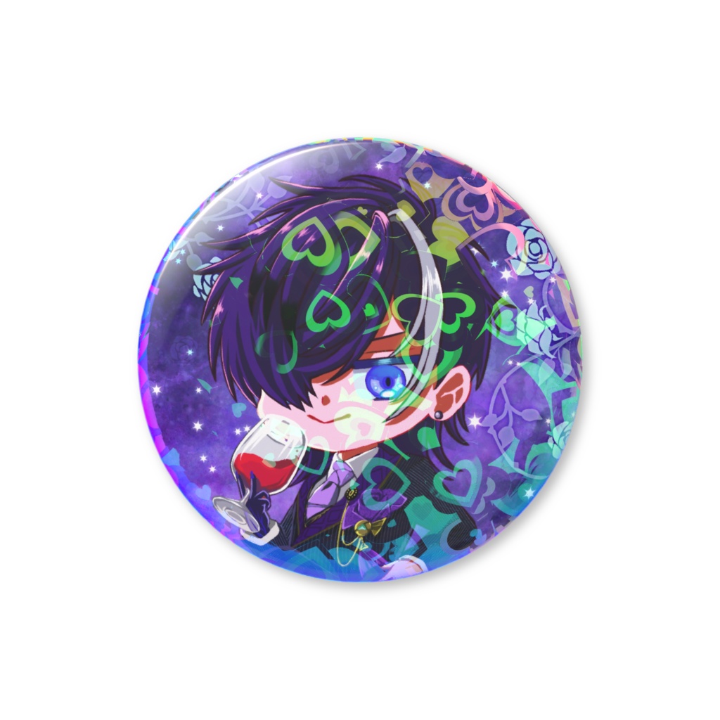【非公式】Banzoin Hakka can badge02【HOLOSTARS EN TEMPUS】
