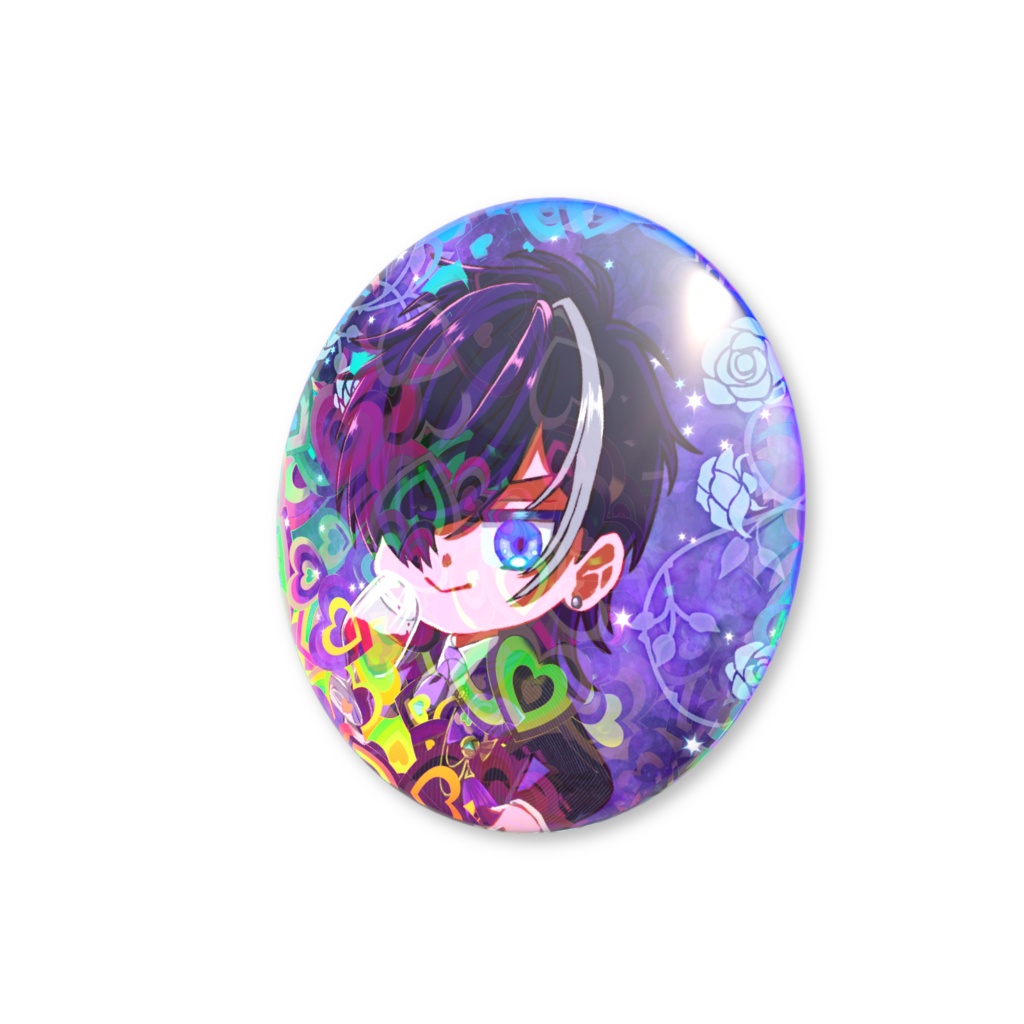 【非公式】Banzoin Hakka can badge02【HOLOSTARS EN TEMPUS】