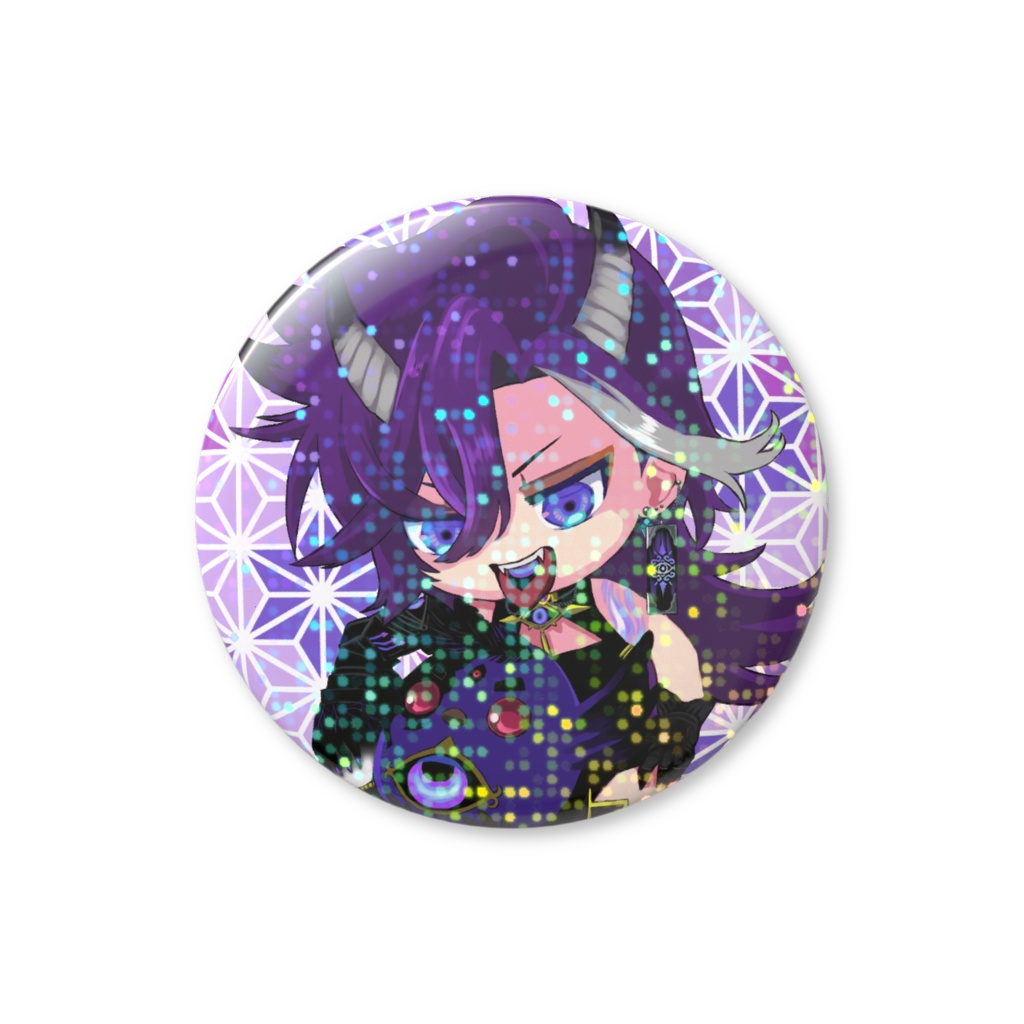 【非公式】Banzoin Hakka can badge03【HOLOSTARS EN TEMPUS】