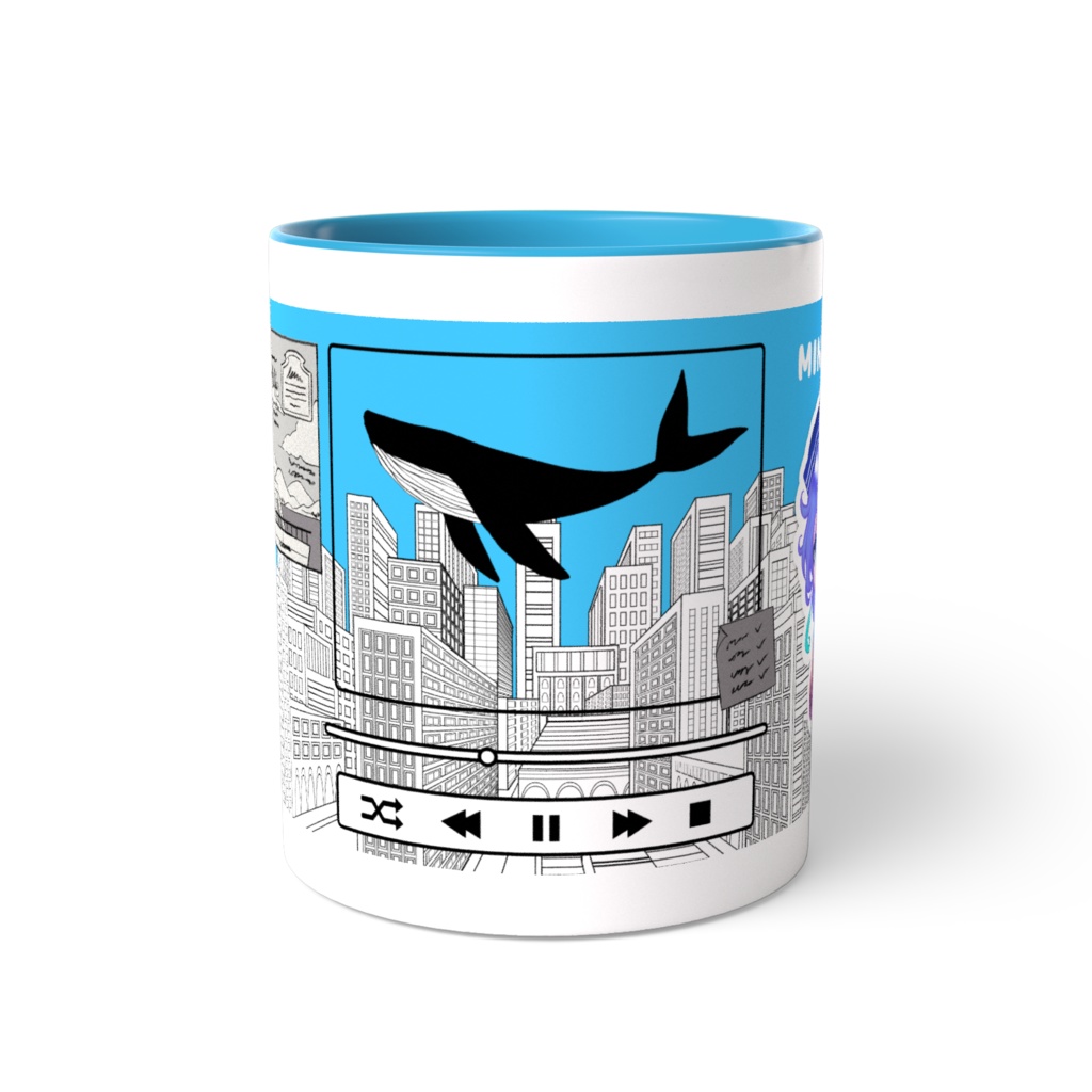 【非公式】Minase Rio two-tone mug01【HOLOSTARS UPROAR!!】