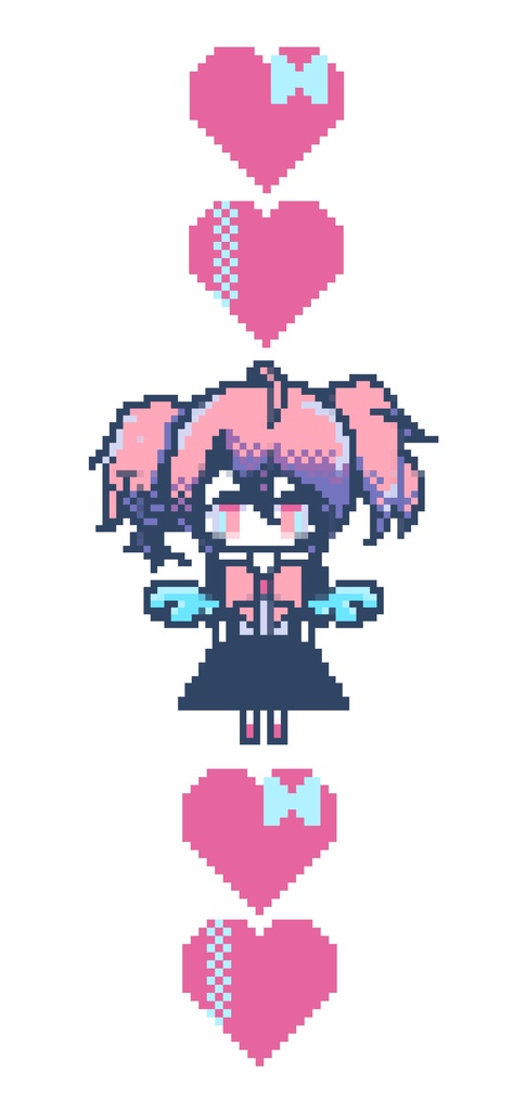 しぇ ドット絵ライター パステルイエロー