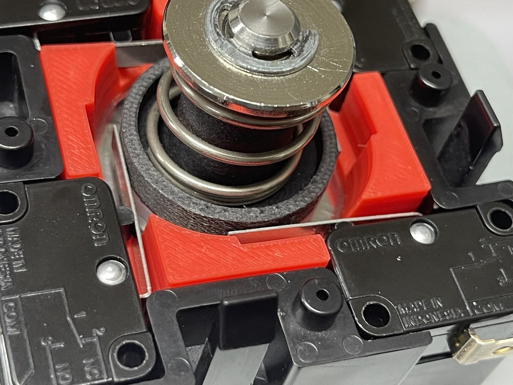 S-TSバネ受け部品+ガイド