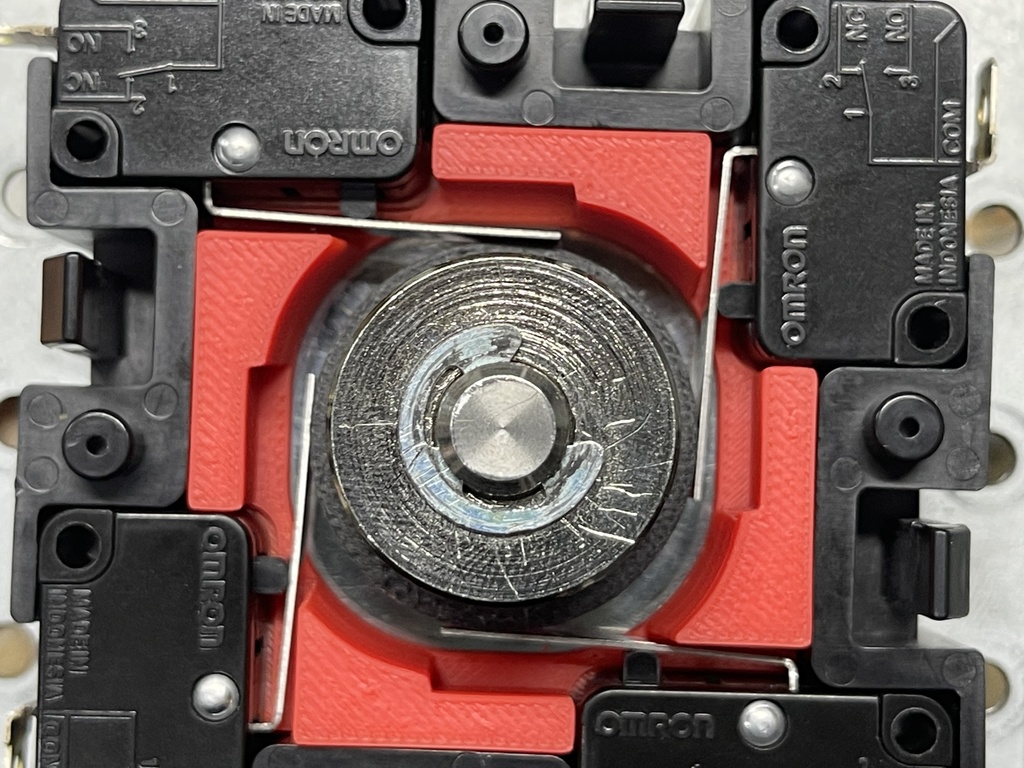 S-TSバネ受け部品+ガイド