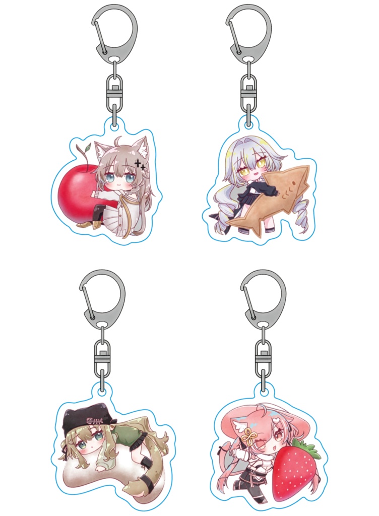アバターSDアクリルキーホルダー「だっこシリーズ」