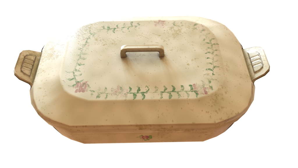 ニシンパイ 3Dモデル 3D小物