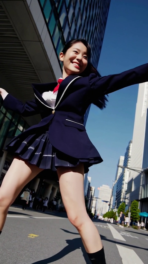 AI女子ダンス動画 Vol.0002