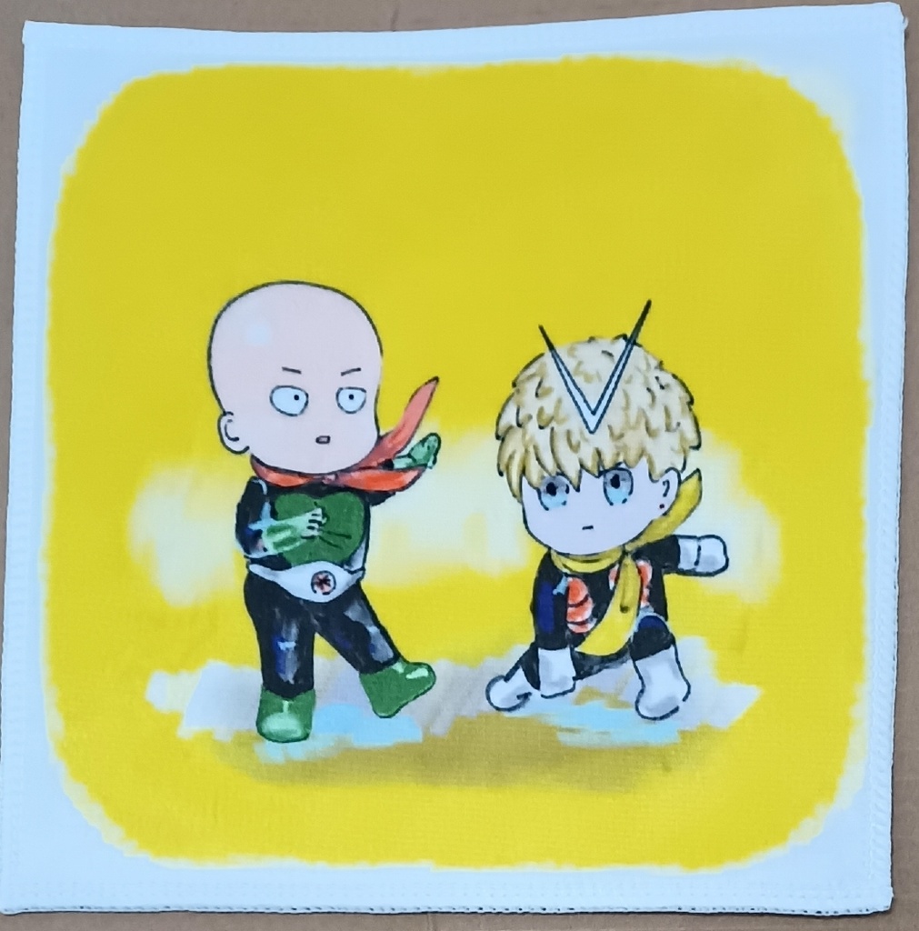 ライダー師弟ハンカチ