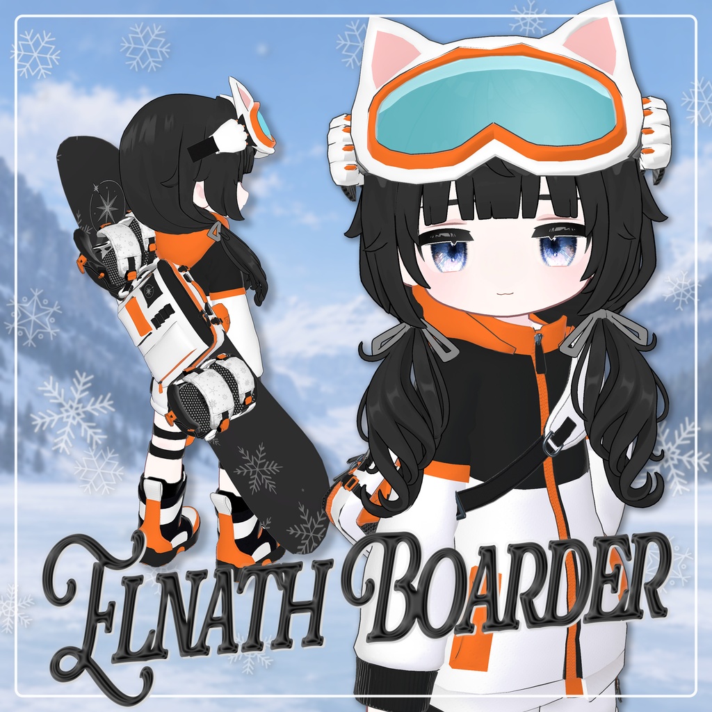 💫リメイク記念セール💫[3D衣装]  Elnath Boarder SD [エルナトボーダー SD]【8素体対応/VRChat想定】