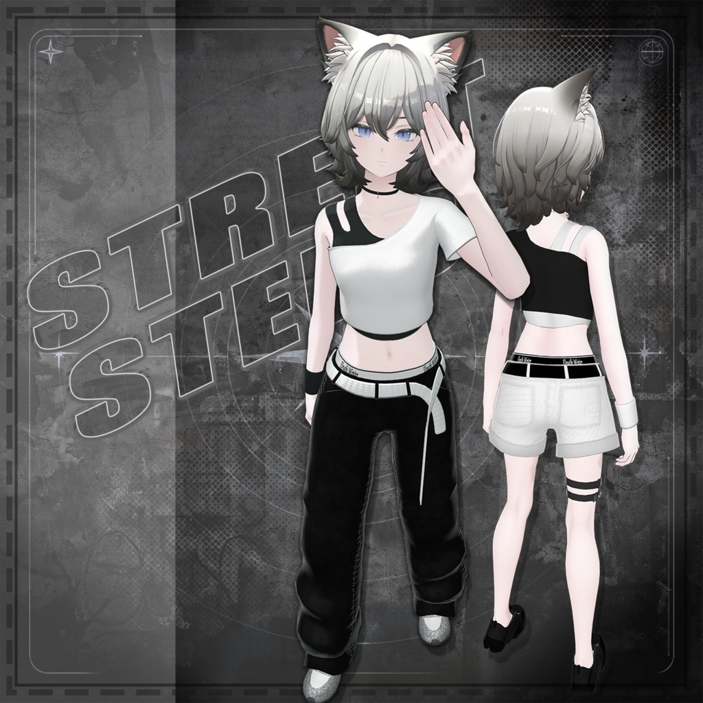 💫8/1発売💫 20アバター対応 [3D衣装] Street Steps