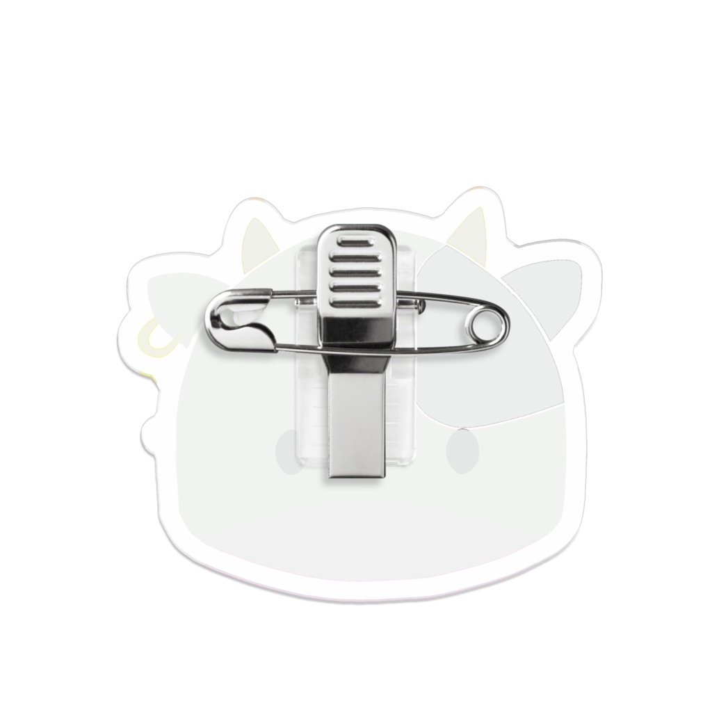 うっしーくん 偶然の産物アクリルバッチ