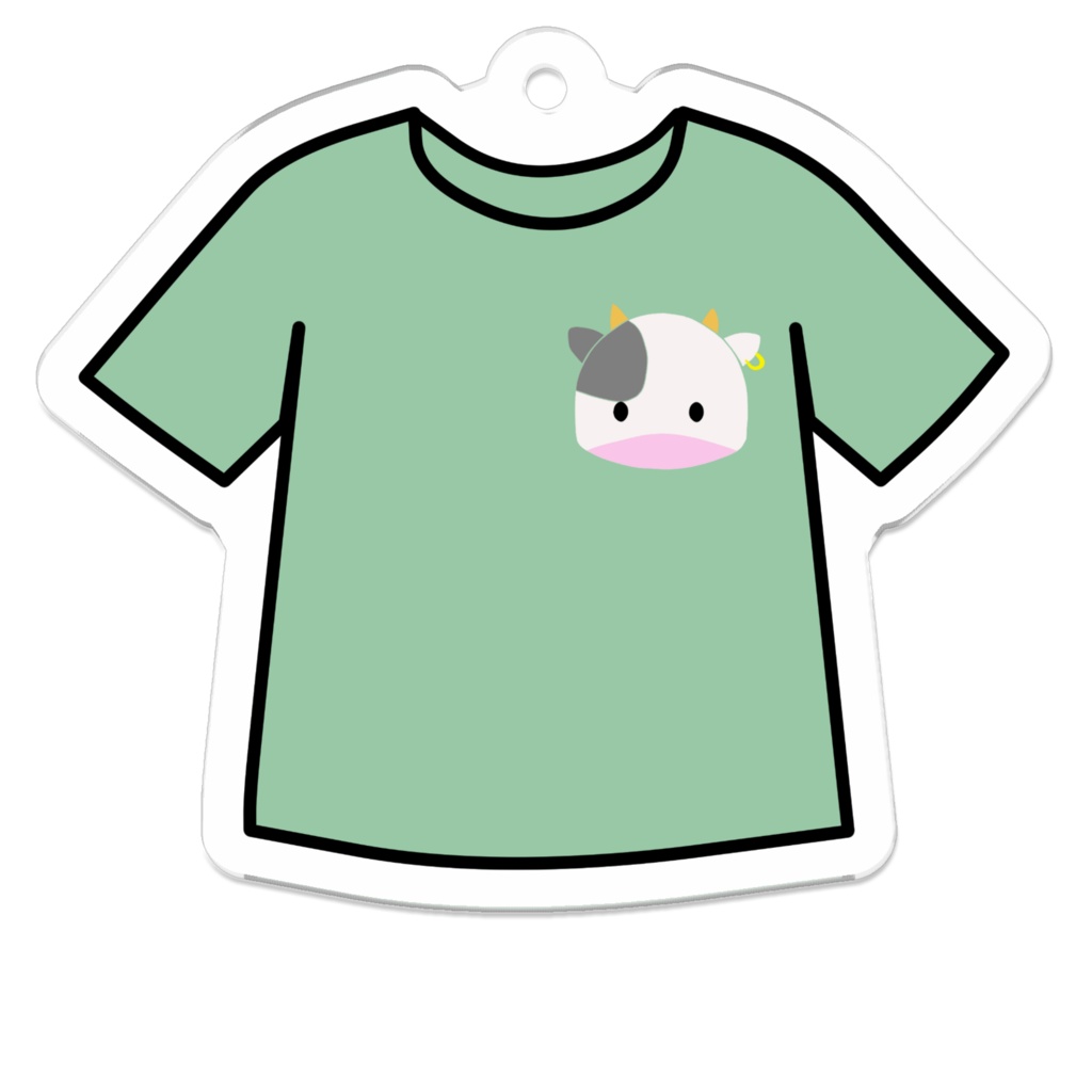 アクリルキーホルダー うっしーくん 偶然の産物Tシャツ