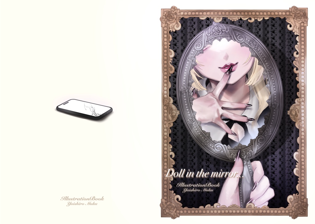 Doll in the mirror...