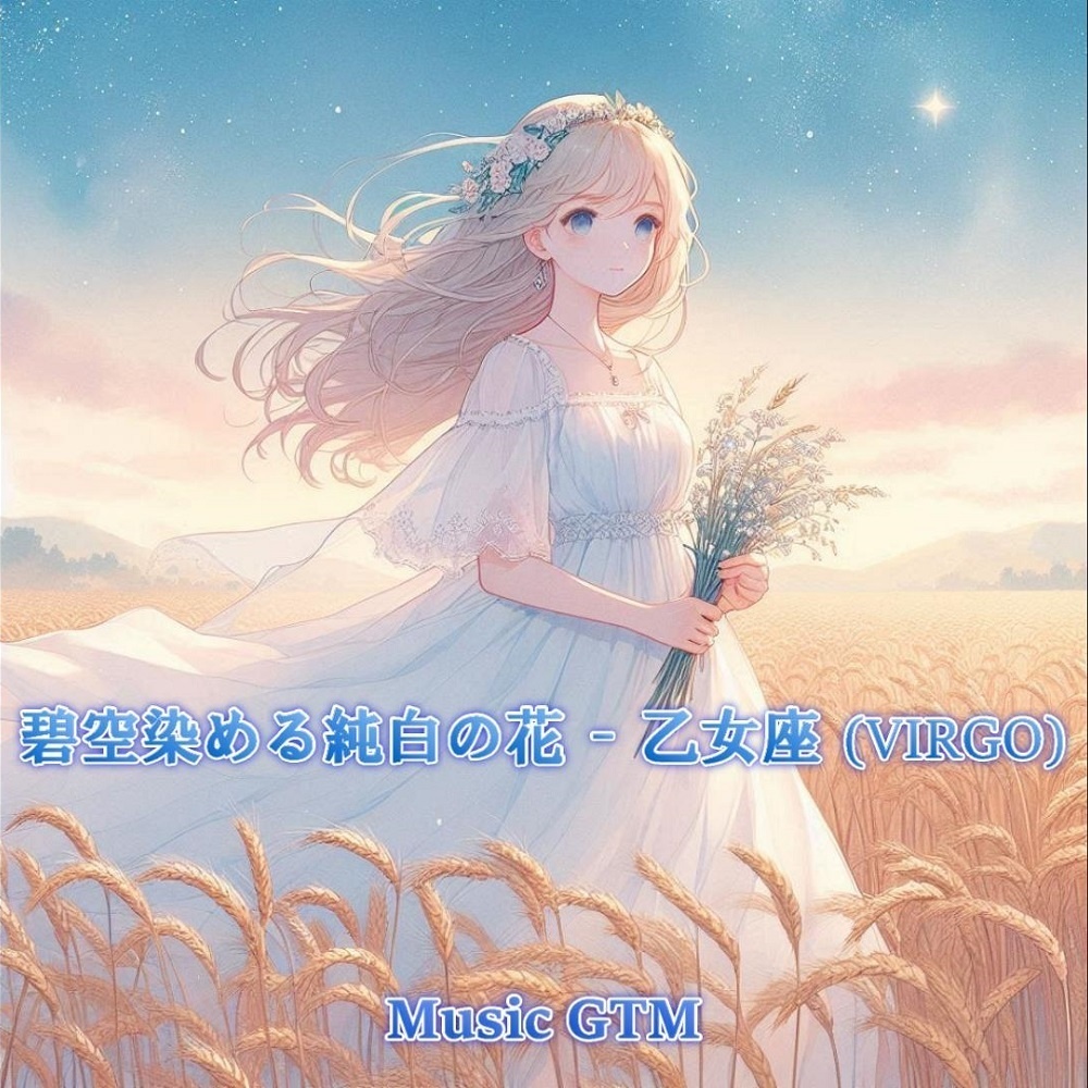 【映像・配信向け 高品質BGM素材】≪碧空染める純白の花 - 乙女座(VIRGO)≫