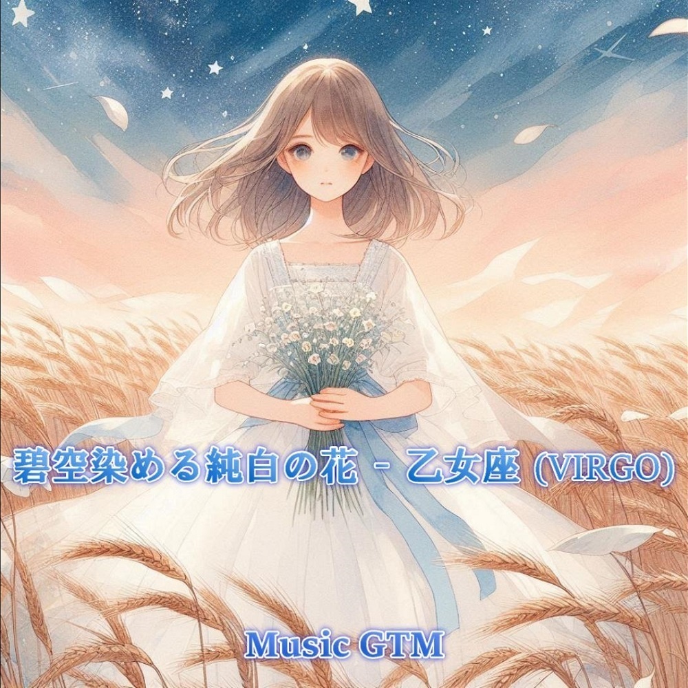 【映像・配信向け 高品質BGM素材】≪碧空染める純白の花 - 乙女座(VIRGO)≫