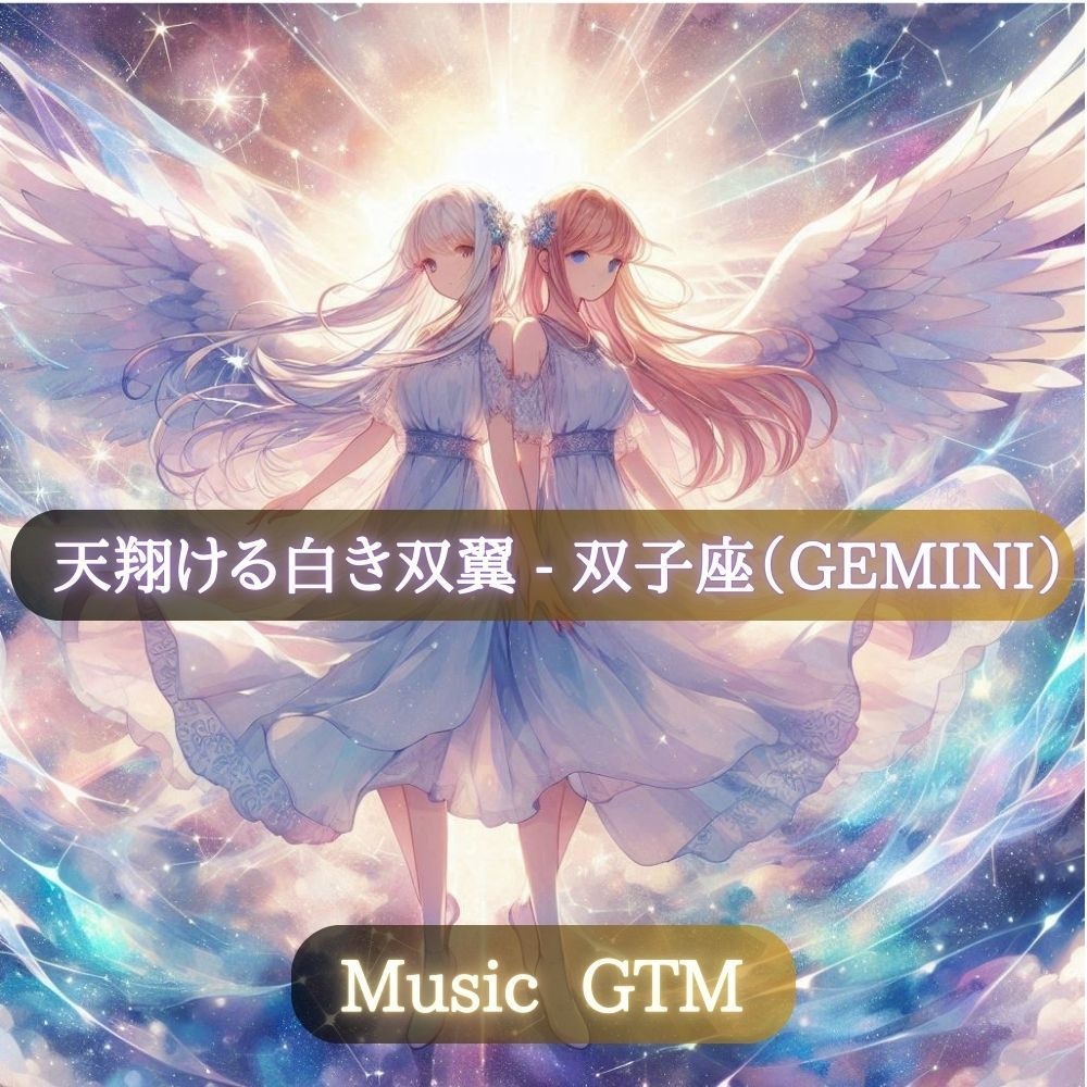 【映像・配信向け 高品質BGM素材】≪天翔ける白き双翼 - 双子座（GEMINI）≫　風のように軽やかで爽快なサウンド
