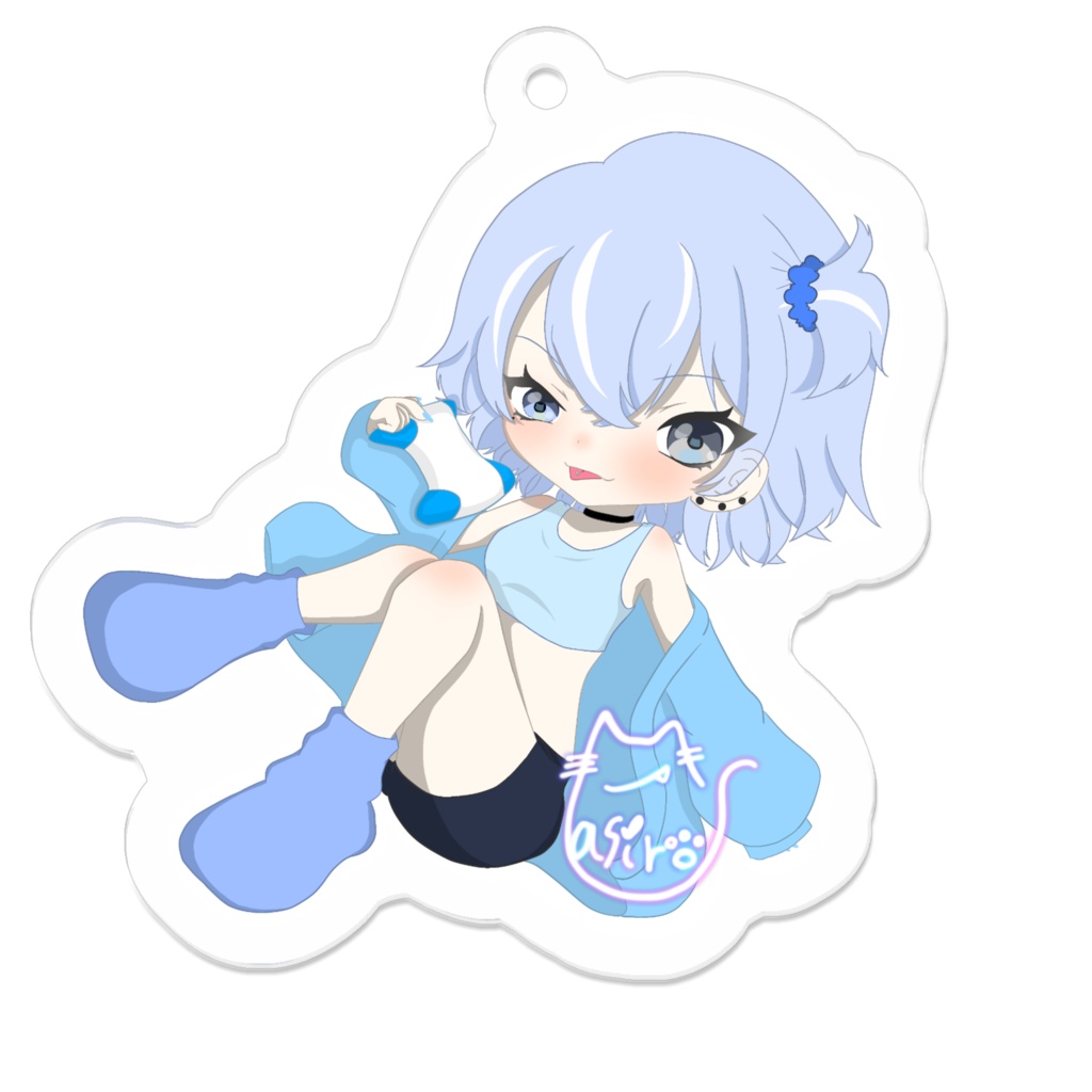 猫羽ましろグッズ アクキーデフォルメvr.