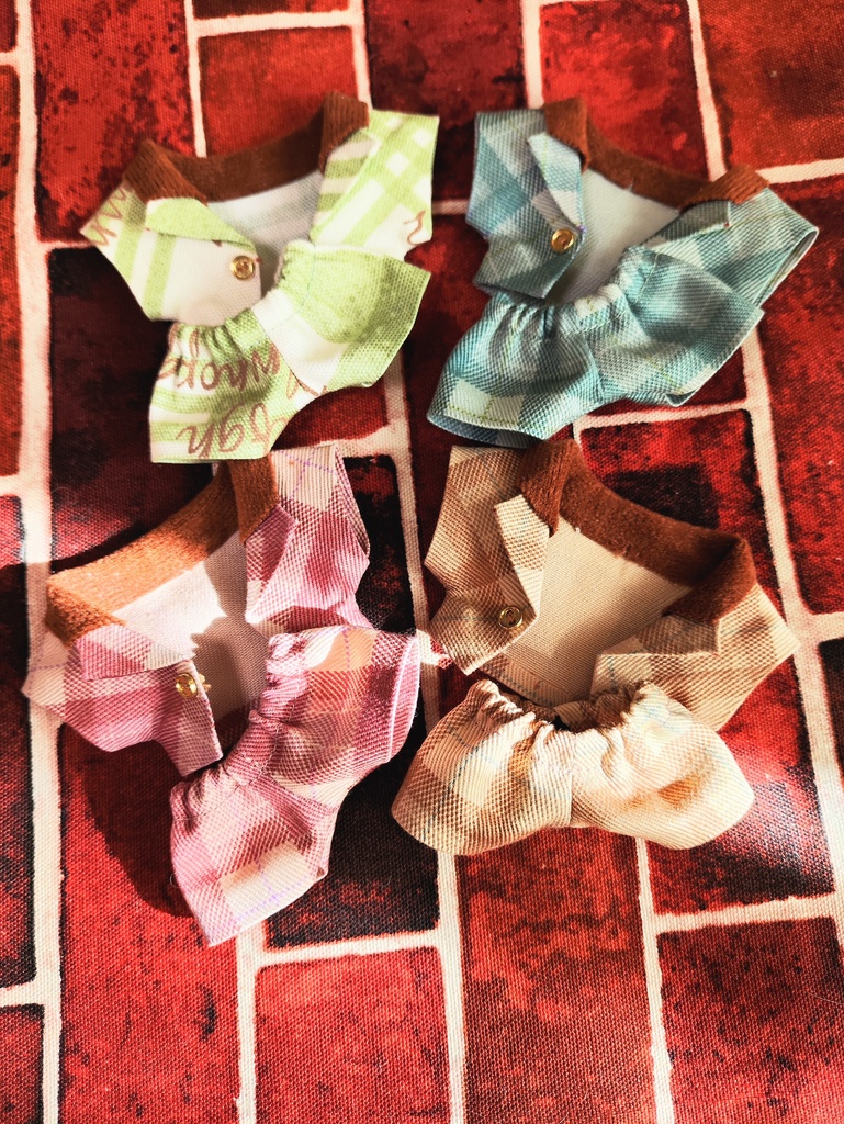 【10〜12cmぬい】いろどりセットアップ