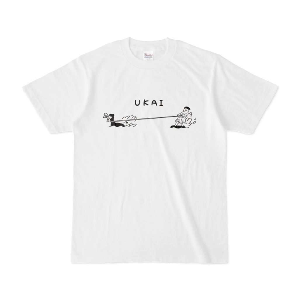 鵜飼でサーフィンtシャツ