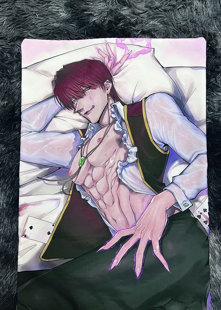 🃏奇術師とお眠り枕カバー片面カラー
