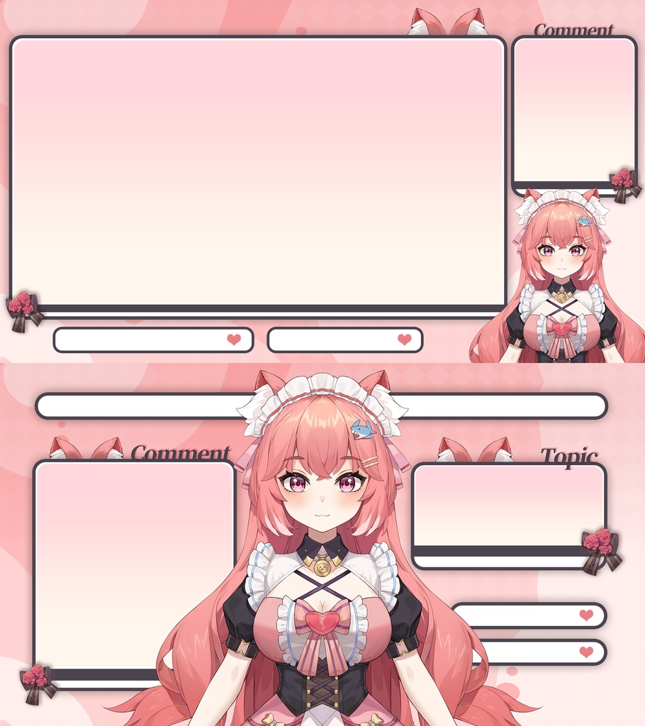 【Live2D】【VTS対応】猫メイド