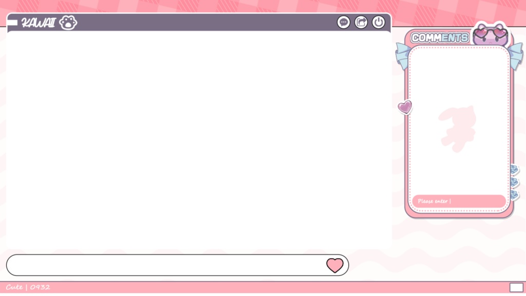 【Live2D】【VTS対応】ピンクヘア・スイートバニー