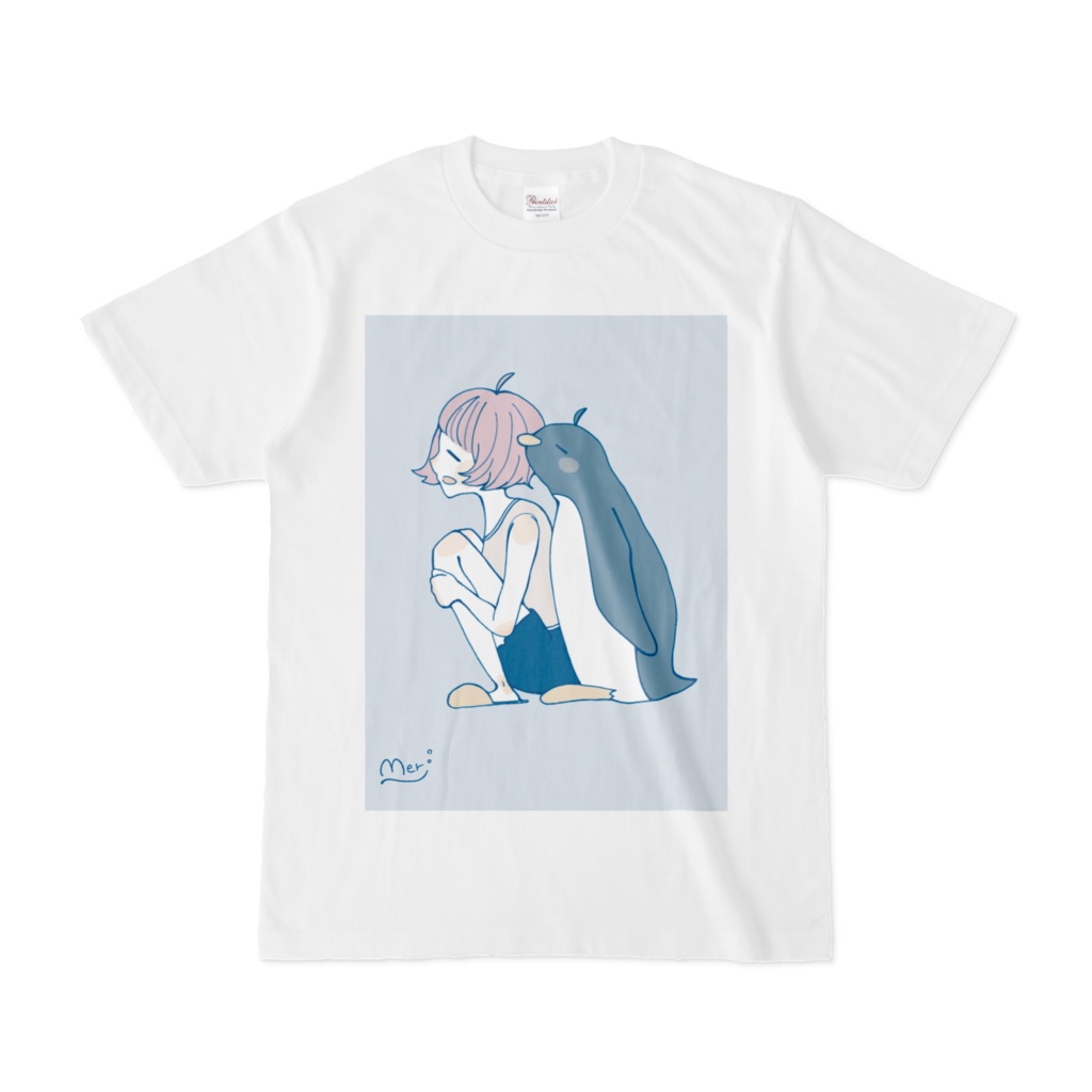 Tシャツ：ペンギンとほわぁ〜