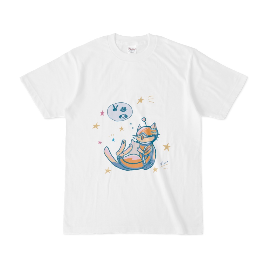 Tシャツ：宇宙NNN宅配サービス