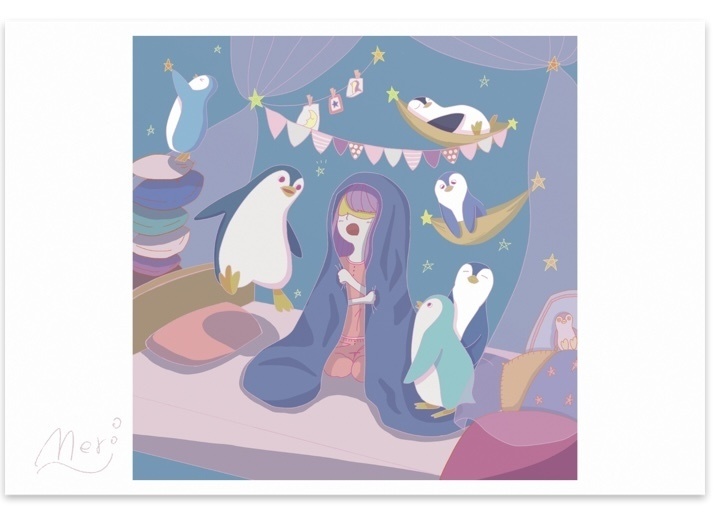 ポストカードセット:絵本シリーズ(4枚入り)