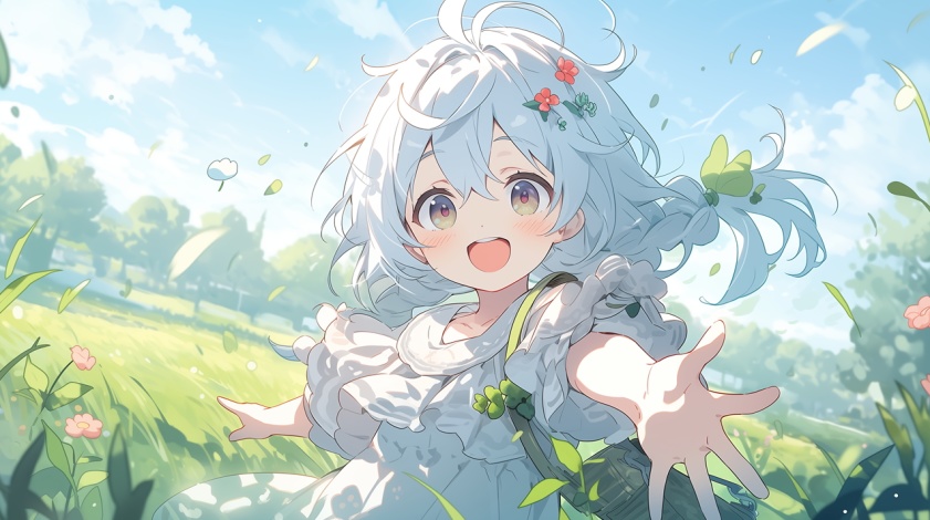 銀髪教会セレクション1.29『一緒に行こう！』高画質壁紙