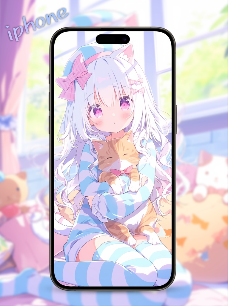 『スマホ壁紙』猫ちゃんのお昼寝