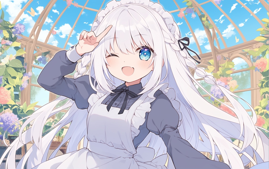 『ご主人様❣　いちばんですよ❣』高画質壁紙