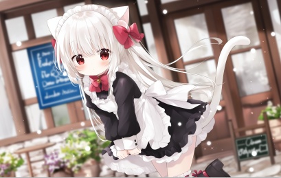 い、いらっしゃいませ?