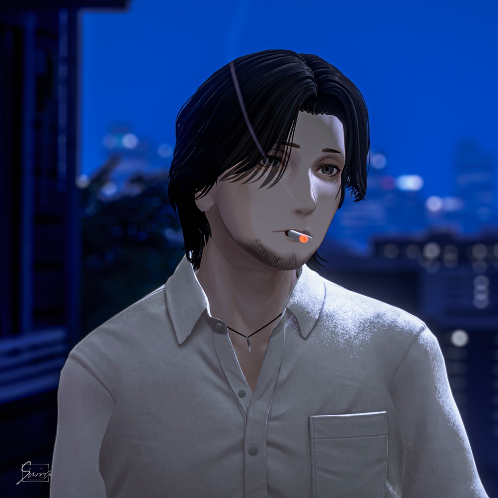 【男性用髪型】✦ 壮年セミロング ✦ 【Zev/ゼヴ 対応済】【~5/2 セール価格🛍️】