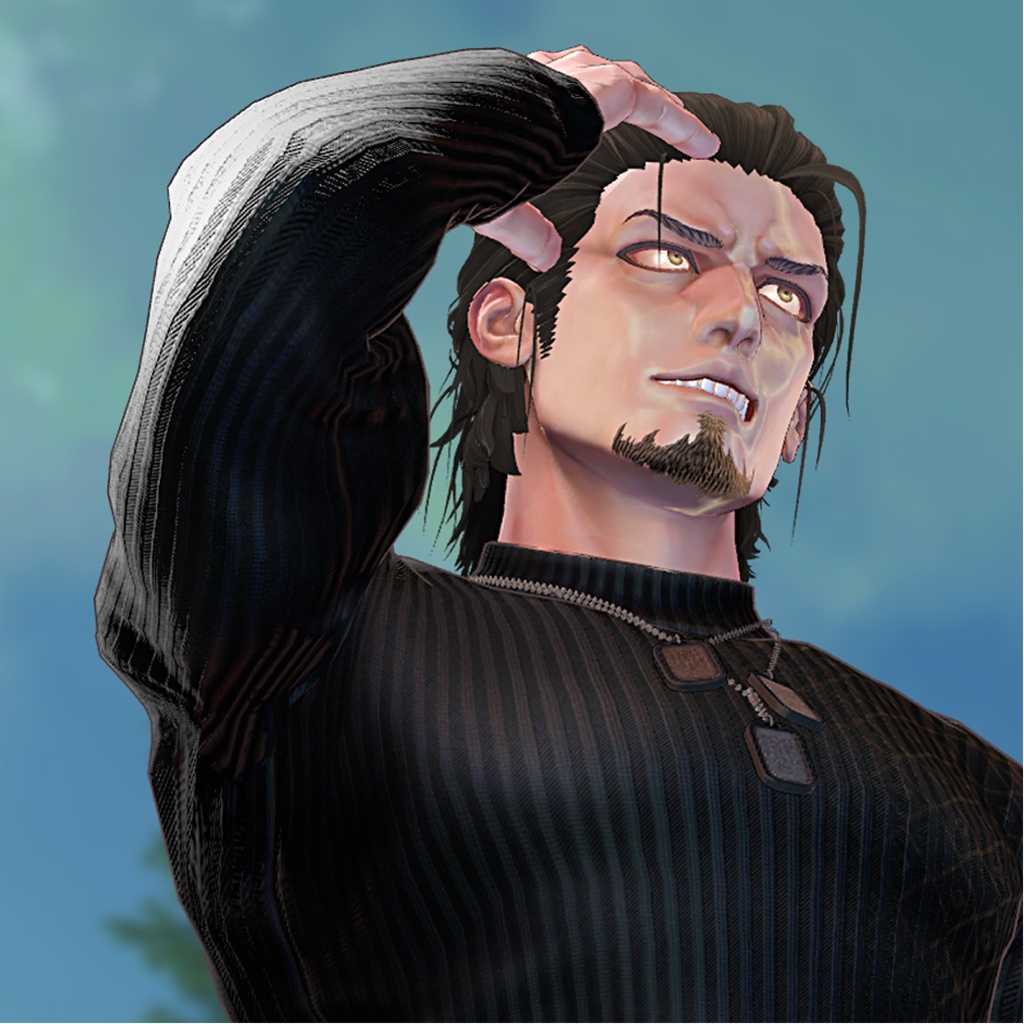【男性用髪型】✦ 流浪オールバック ✦ 【Gifter 対応済】【~8/16 セール価格🛍️】