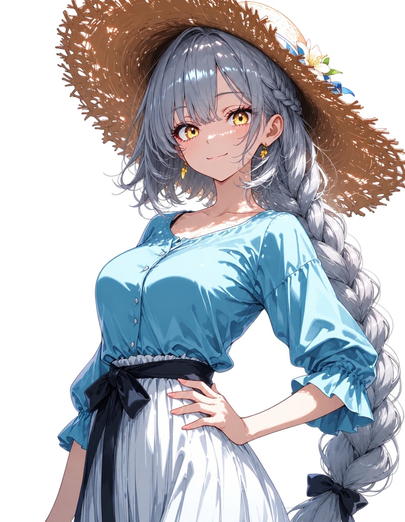クトゥルフ神話TRPG「夏祭りにご用心」メインヒロイン用立ち絵