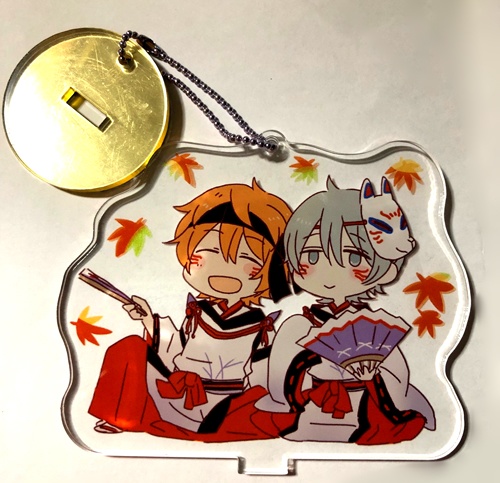 春名と夏来のアクリルスタンド(白狐演舞祭)