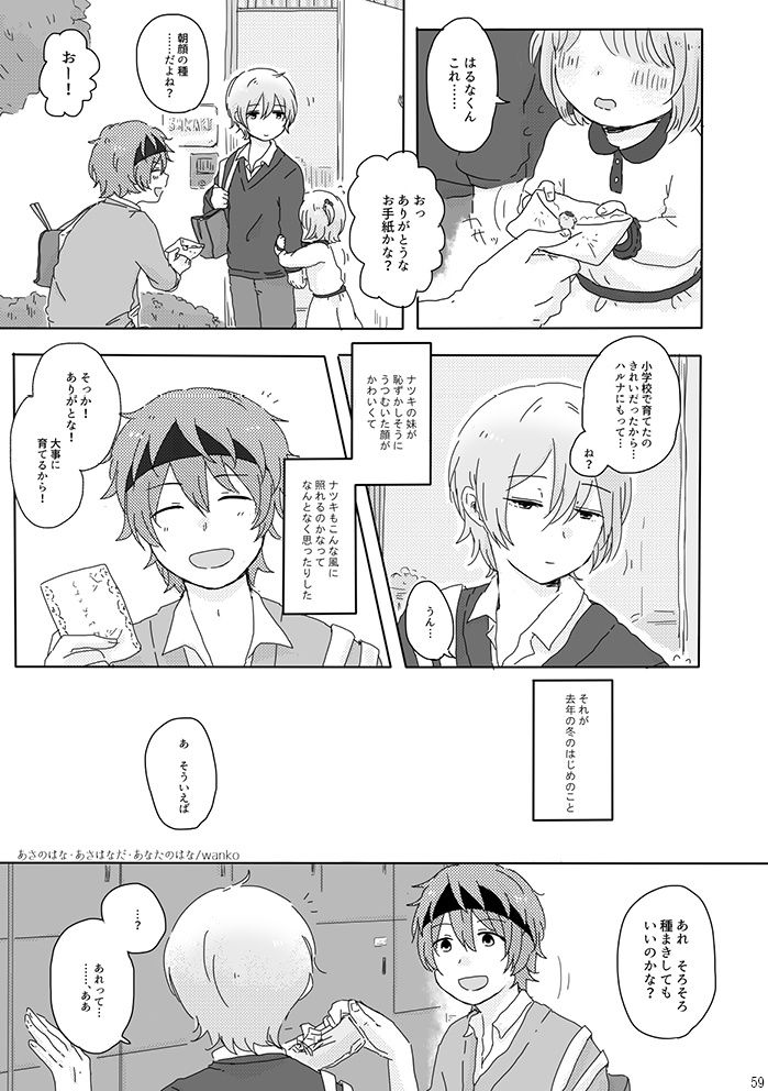 季節の春夏アンソロジー「Calendar Boy Friend」