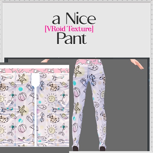 [VRoid Texture] a Nice  Pant